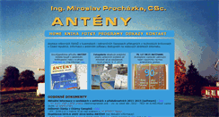 Desktop Screenshot of anteny-info.cz